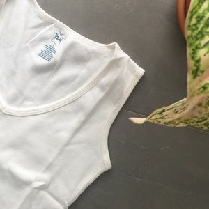 TeaParty White Crop Top